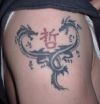 european dragon tattoo pic on arm